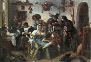 Jan Steen Beware of Luxury oil on canvas